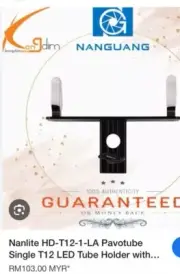 nanlite pavotube Tube light holder HD – T 12–1 – LA