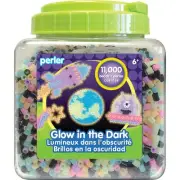 Perler Fused Beads 11,000/Pkg-Glow In The Dark 80-17015