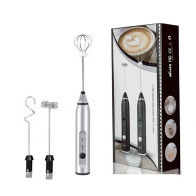 Electric Milk Frothers Handheld Blender USB Coffee Maker Whisk Mixer2009