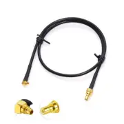 DAB/DAB+ Car Radio Antenna Extension Cable MMCX RA to SMB male 16" for S1000-DAB