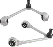 1 Pair Of Front Upper Suspension Control Arm Triangle Arm Parts Accessories Compatible For Jaguar XJ X350 XJL X351 C2D2475 C2D2474