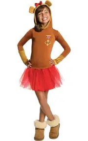 Cowardly Lion Wizard Of Oz Hoodie Tutu Child Costume