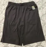 Boys Tek Gear Jersey Shorts Size XL (18/20) Black C34