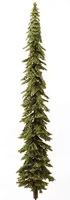 Dollhouse Miniature Handmade 20" Green Spruce Tree 1:12, 1:24, 1:48 Scale