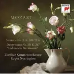 MOZART: SERENADE K. 204 & DIVERTIMENTO K. 247 / SIR ROGER NORRINGTON