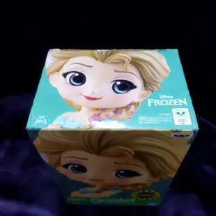 現貨 日版正版 Qposket 冰雪奇緣 愛莎 艾莎 ELSA Frozen disney 迪士尼 公主系列 景品 公仔