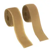 Sew on Hook and Loop Tape, 1 Inch Nylon Fastener Strips 1 Yards (Khaki)