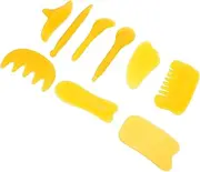 1Set Facial Massager Scraping Tools Body Massage Instruments for Relaxation Easy to Use Durable Design for Home