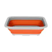 Collapsible Multiuse Wash Bin- Portable Wash Basin/Dish Tub/Ice Bucket with 10 L