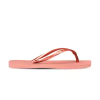 在飛比找momo購物網優惠-【havaianas 哈瓦仕】Slim 女鞋 玫瑰金色 人字