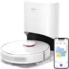 dreame D10 Plus Robot Vacuum and Mop with Self-Emptying Base for 45 Days of C...