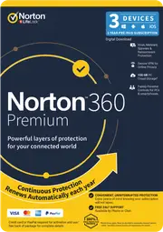 Norton 360 Premium Internet Security (3D 12M) Digital Download