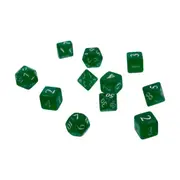 Eclipse 11 Dice Set (Forest Green)