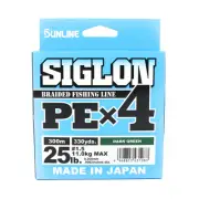 Sunline P.E Line X4 Siglon 300M P.E 1.5 25LB Dark Green (1083)