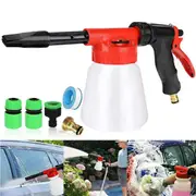 1L Snow Foam Lance Cannon Bottle Soap Gun Sprayer Hose For Car Pressure Washer