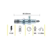 Tridon Glow Plug for Iveco Daily 50C15 65C15 35S13V 35C13V 2.8L 1999-2006