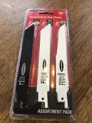 12 piece reciprocating saw blades 6 Inch