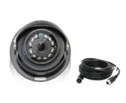 Elinz 4 PIN Heavy Duty CCD IR Reversing Camera Night Vision 12V 24V Black 10M 4PIN Cable