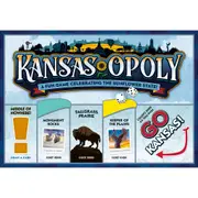 Late for the Sky Kansasopoly Monopoly Board Game