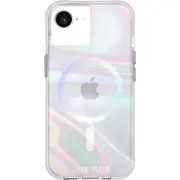 Case-Mate Soap Bubble MagSafe Case for iPhone 16e/15/14/13 (Iridescent)