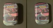(2) Pokemon TCG Galar Power Dragapult Mini Tins Factory Sealed