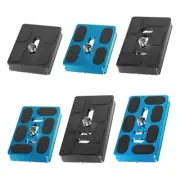 Stable Metal QR Plate Aluminum QR Plate for Fast Camera Setup on Tripod Heads