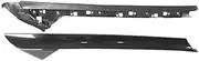 Wivplex 1 Set Windshield Pillar Trim Panel Molding BB5Z7803136AA BB5Z-7803136-AB 926-450/451, for Ford, for Explorer, 2011-2019 Replaces Car A-Pillar Trim Cover(2PCS Left BK)