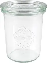 Weck Preserving Jars with Glass Lids, Set of 12, 160 ml