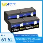 1/2/3/4 Pack 12V 12AH Lithium LiFePO4 Battery BMS Rechargeable Camping RV Boat