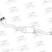 Redback Mufflers Bolt-On to suit Toyota Hilux RZN169 Ep 8/97> - M1443