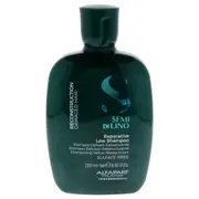 Semi Di Lino Reconstruction Reparative Low Shampoo by Alfaparf Milano for Unisex - 8.45 oz Shampoo