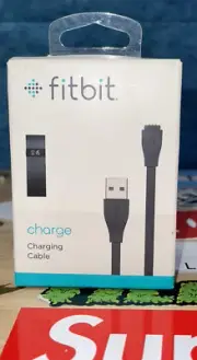 Fitbit FB155RCC Charging Cable - Black 100% authentic NO AFTHER MARKET