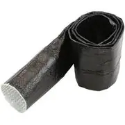 Aeroflow Aluminised Sleeve 1-5/8-2" Black Finish 3.7 Meter / 12Ft - AF91-5013BLK