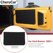 Car Tailgate Tool Kit Canvas Organizer Plate Panel for Ford Bronco 2021-2023