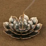 Incense Stick Holder Round Plate Buddhism Insense Ash Catcher Joss Cone Insen FN