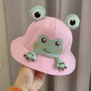 Baby Bucket Hat for Kids Spring Outdoor Boys Girls Sun Hat Summer Cute Frog Todd