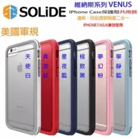 在飛比找旋轉拍賣優惠-【SOLiDE 維納斯軍規透明背蓋殼】 IPHONE 6 7