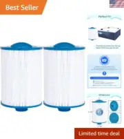 NSF/ANSI Certified Hot Tub Filter Replacement - 2 Pack for Pleatco & Unicel