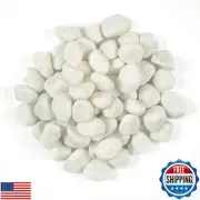MSI Natural Decorative Tumbled White Pebbles, 1 Inch - 2 Inch, 40 lb. Bag