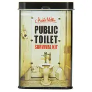 Archie McPhee Portable Easy-To-Use Public Toilet Survival Handy Sanitary Kit