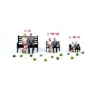 Brand New Railroad Trains Model Grass Miniature Scenery 104Pcs Grass Landscape