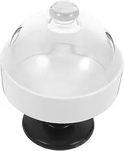 BRIGHTFUFU Footed Dessert Bowl Cake Plate Ice Cream Cup Trifle Bowl Serving for Snacks Fruit Desserts Kitchen Accessory