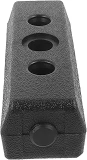 SUPVOX Fitness Equipment Weights Dumbells Dumbbells Cage Barbell Pushup Rack Pull Power Hand Dip Adjustable Bottle Holder Casemate Weight Plate Shell Weight Plates Protector Black Pp