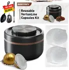 Reusable Vertuo Pods Kit for Nespresso, Reusable Vertuo Capsule for Nespresso wi