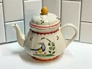 Villeroy & Boch • Jardin d'Alsace Fleur • Teapot & Lid BIRD 4 CUP CAPACITY