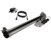 QTP 2015-2020 FORD F150 ELECTRIC CUTOUT MID PIPE FOR 145" WHEELBASE CC/SB EC/SB (for: Ford)
