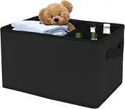 Car Trunk Storage Box - Foldable Storage for Car Accessories,Foldable Large Capacity No Lid Bin Holder for Travel Groceries Trip Road Truck Auto Van Driver