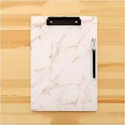 File Folder A4 Folder Board Clip Leather Clipboard Data Sorting Binder with Metal Clip Writing Pad for School, Office, Business（10 Packs） File Expanding (Color : A)