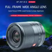 Viltrox 24mm F1.8 AF Auto Full Frame Wide Angle Lens for Nikon Z mount Camera