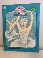 Ballerina Deluxe Paper Doll Book Golden Books Vintage 1991 Uncut